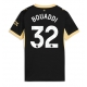 Manchester City Ayyoub Bouaddi #32 Replike Gostujuci Dres za Ženska 2026-27 Kratak Rukav
